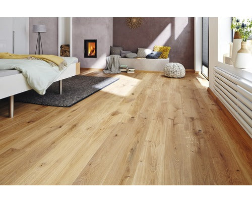 ter Hürne Parkett Ocean Oak Langdiele Eiche Landhausdiele Gebürstet 2190 x 162 x 12 mm B Ware