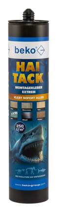 beko HAI TACK 480 g weiß Montagekleber Extrem Inhalt 310ml