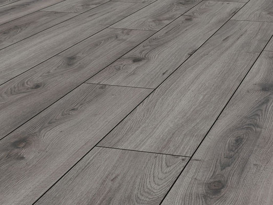 Laminatboden Ground Oak 8mm Landhausdiele 4V Eiche